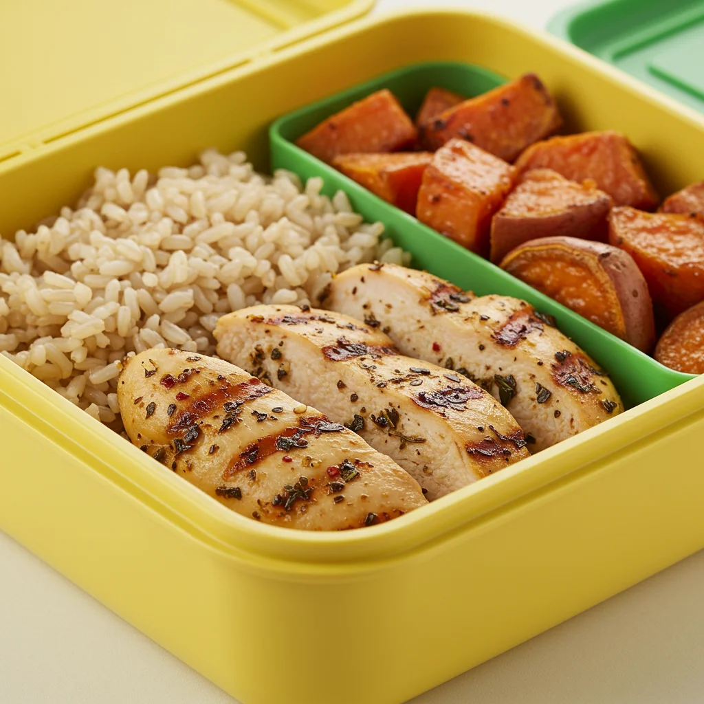 Рецепти с пилешко и сладки картофи